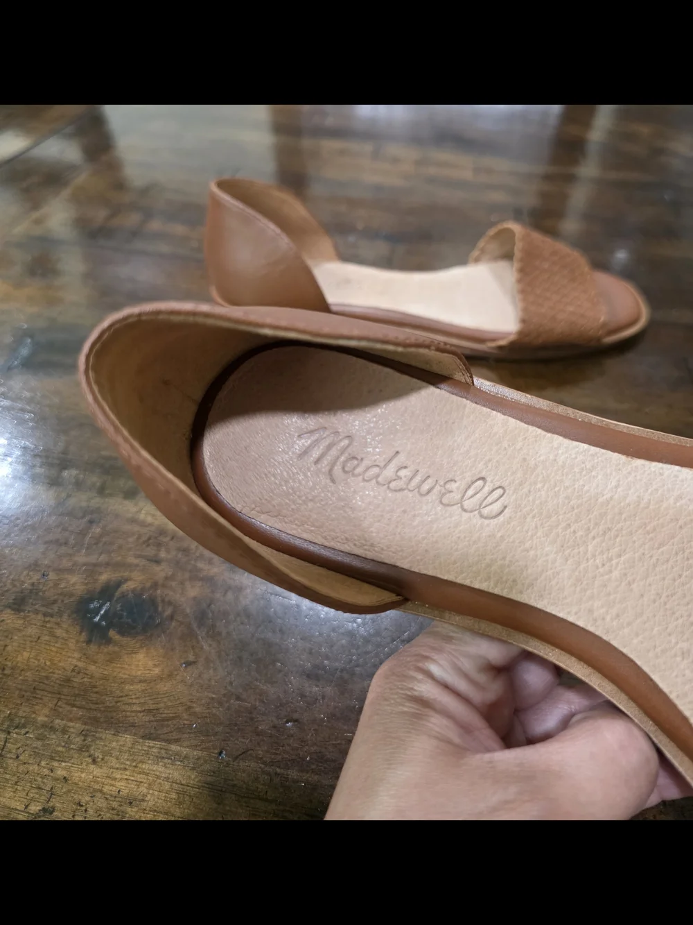 The Nelda d'Orsay Flat Womans Size 7